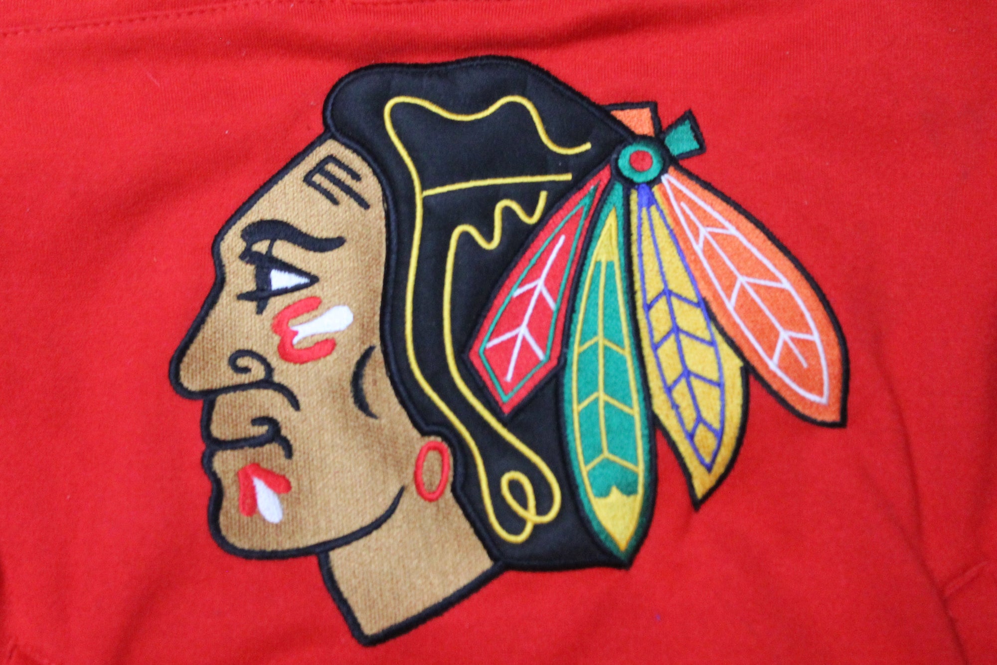 NHL Chicago Blackhawks Kids Reebok Face Off Jersey Hoodie