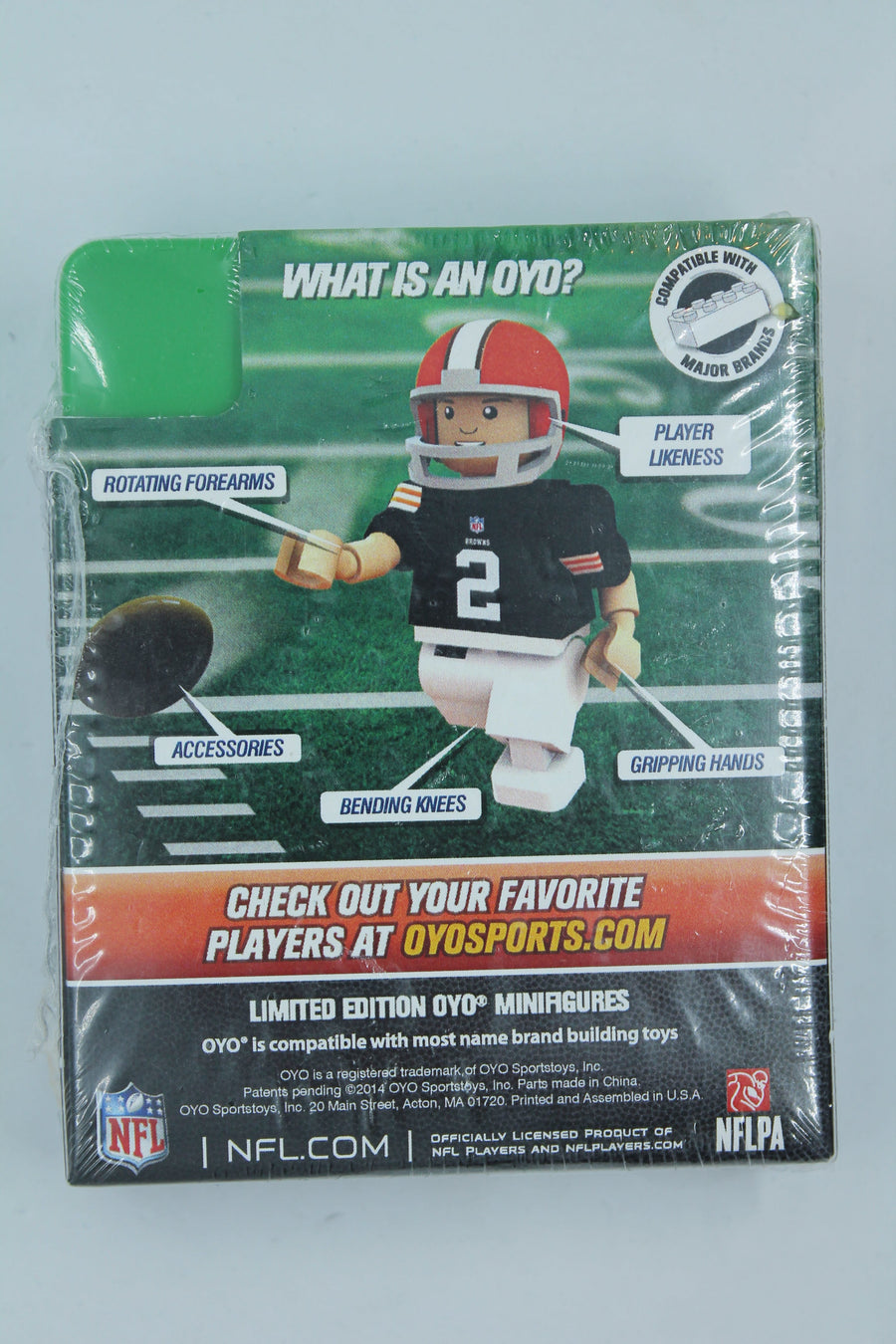 Johnny Manziel OYO Figure (Generation 2 Series 2) Cleveland Browns