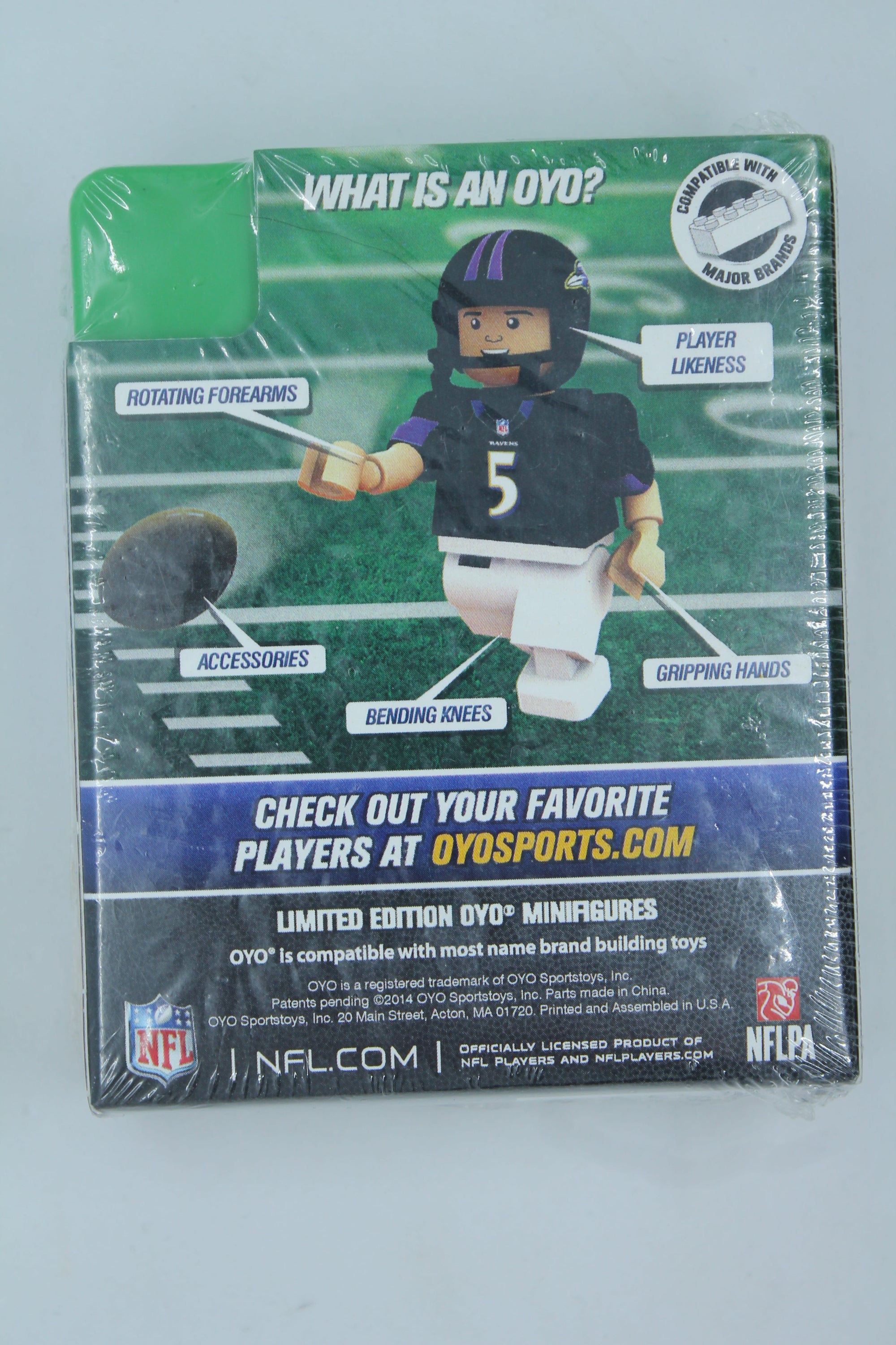 Joe Flacco OYO Figure (Generation 2 Series 4) Baltimore Ravens