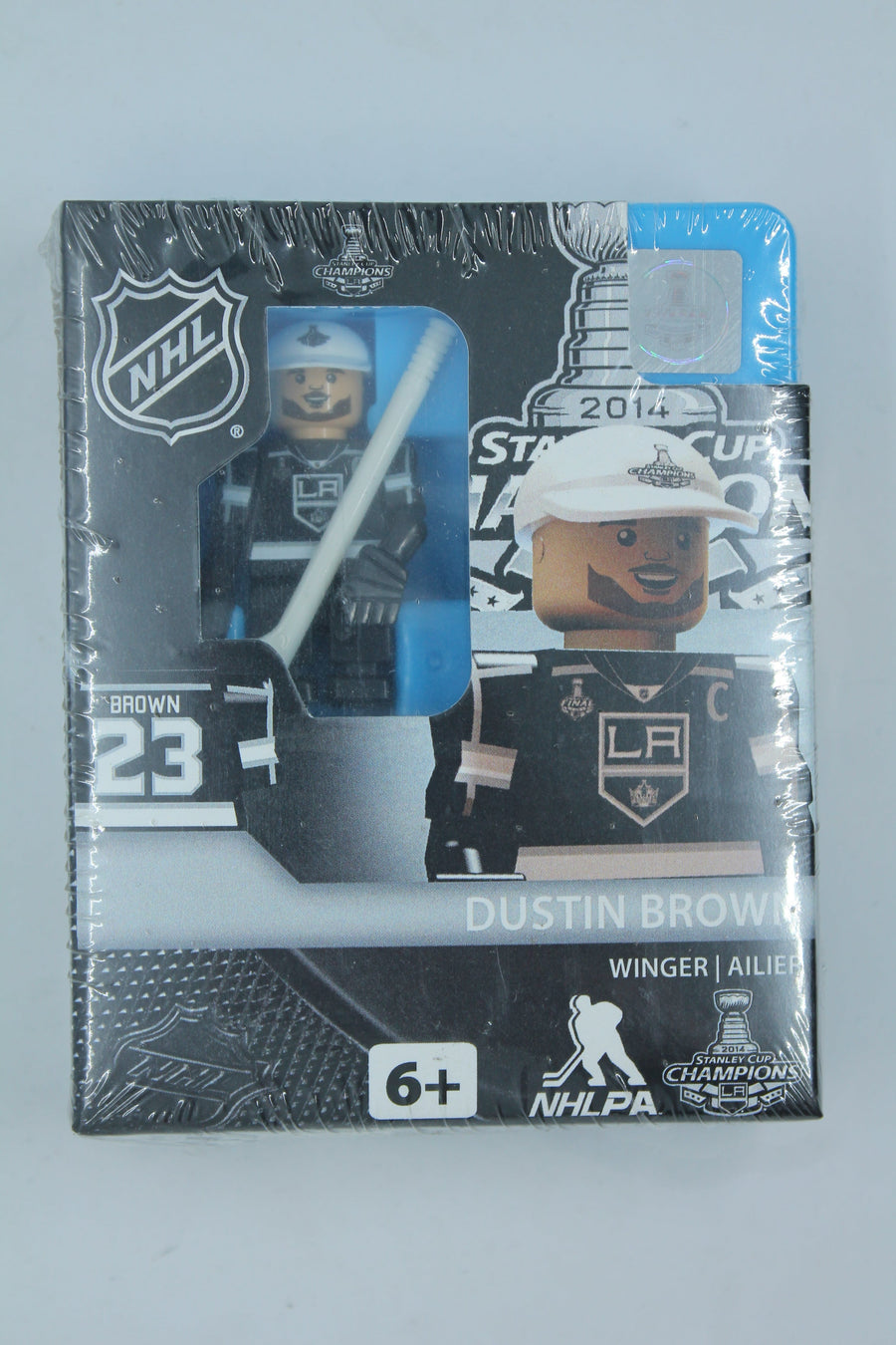 NHL Los Angeles Kings Dustin Brown OYO Figure (Gen 1 Series 2) - Stanley Cup Champs 2014