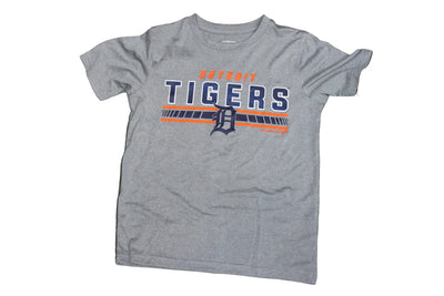 MLB Detroit Tigers Youth Grey T-Shirt