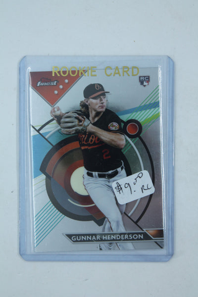 Gunnar Henderson 2023 Topps Finest Rookie Card