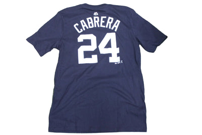 MLB Detroit Tigers Youth Majestic Cabrera #24 T-Shirt - XLarge