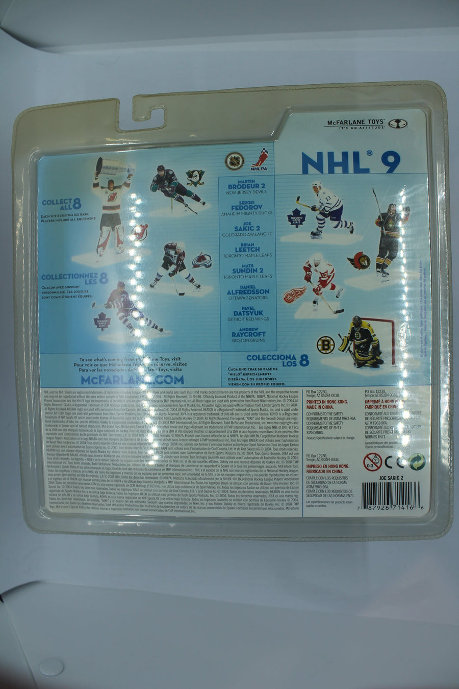 McFarlane Joe Sakic2 Series 9 - Colorado Avalanche Chase 6" Action Figure