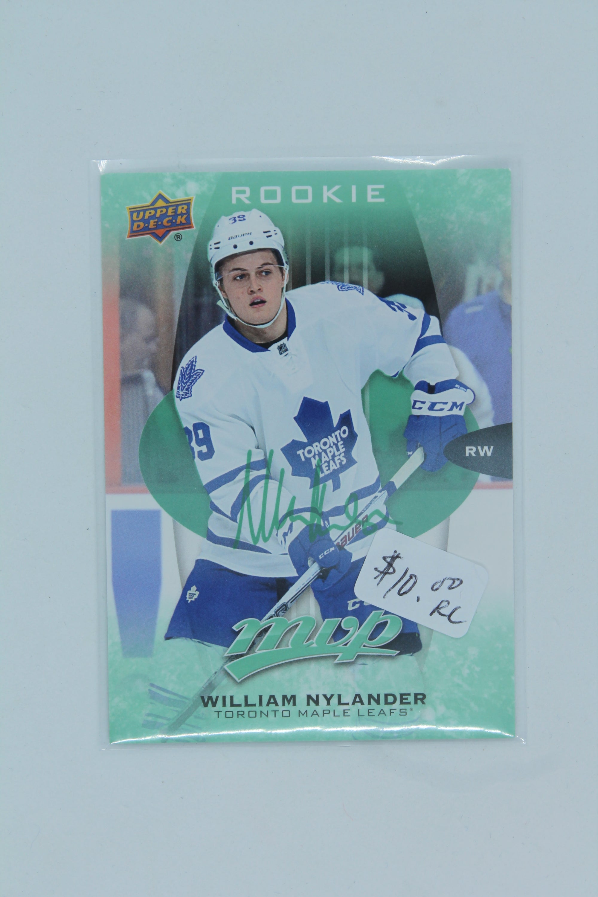 William Nylander 2016-17 Upper Deck MVP - Green Rookie Card
