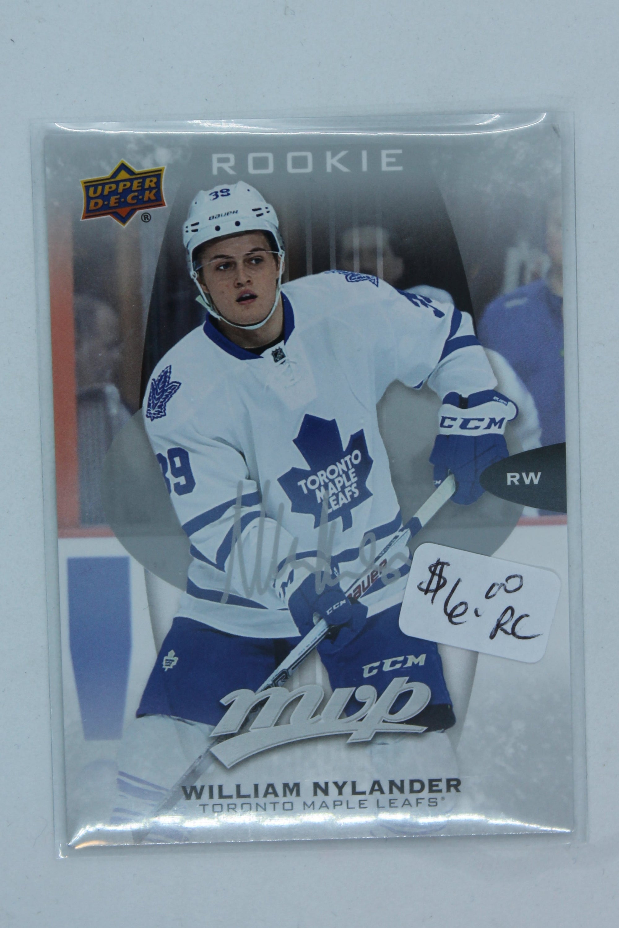 William Nylander 2016-17 Upper Deck MVP Rookie Card