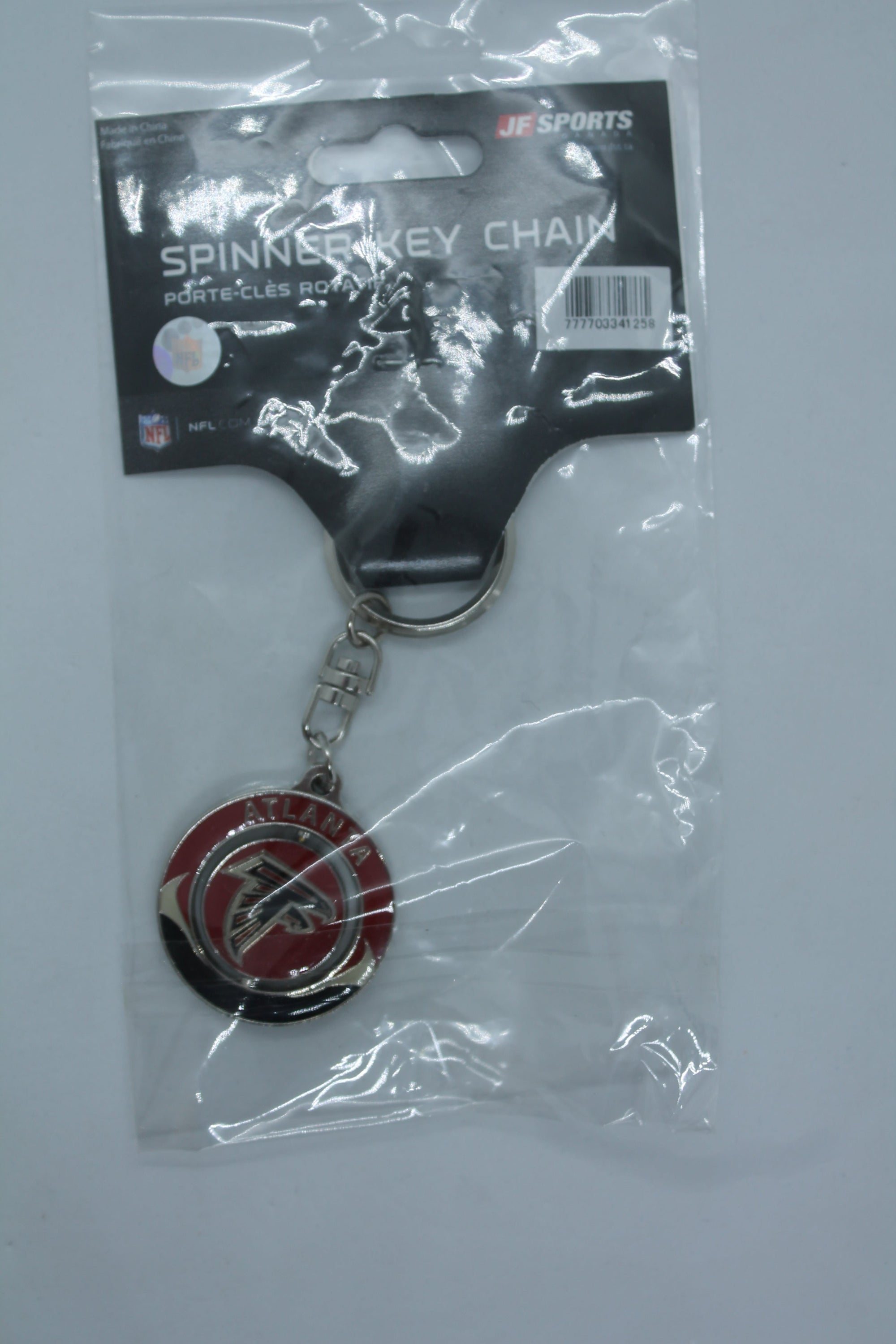 NFL Atlanta Falcons Spinner Keychain