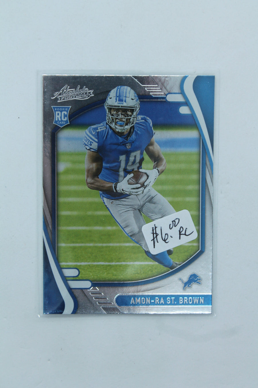 Amon-Ra St. Brown 2021 Panini Absolute Rookie Card