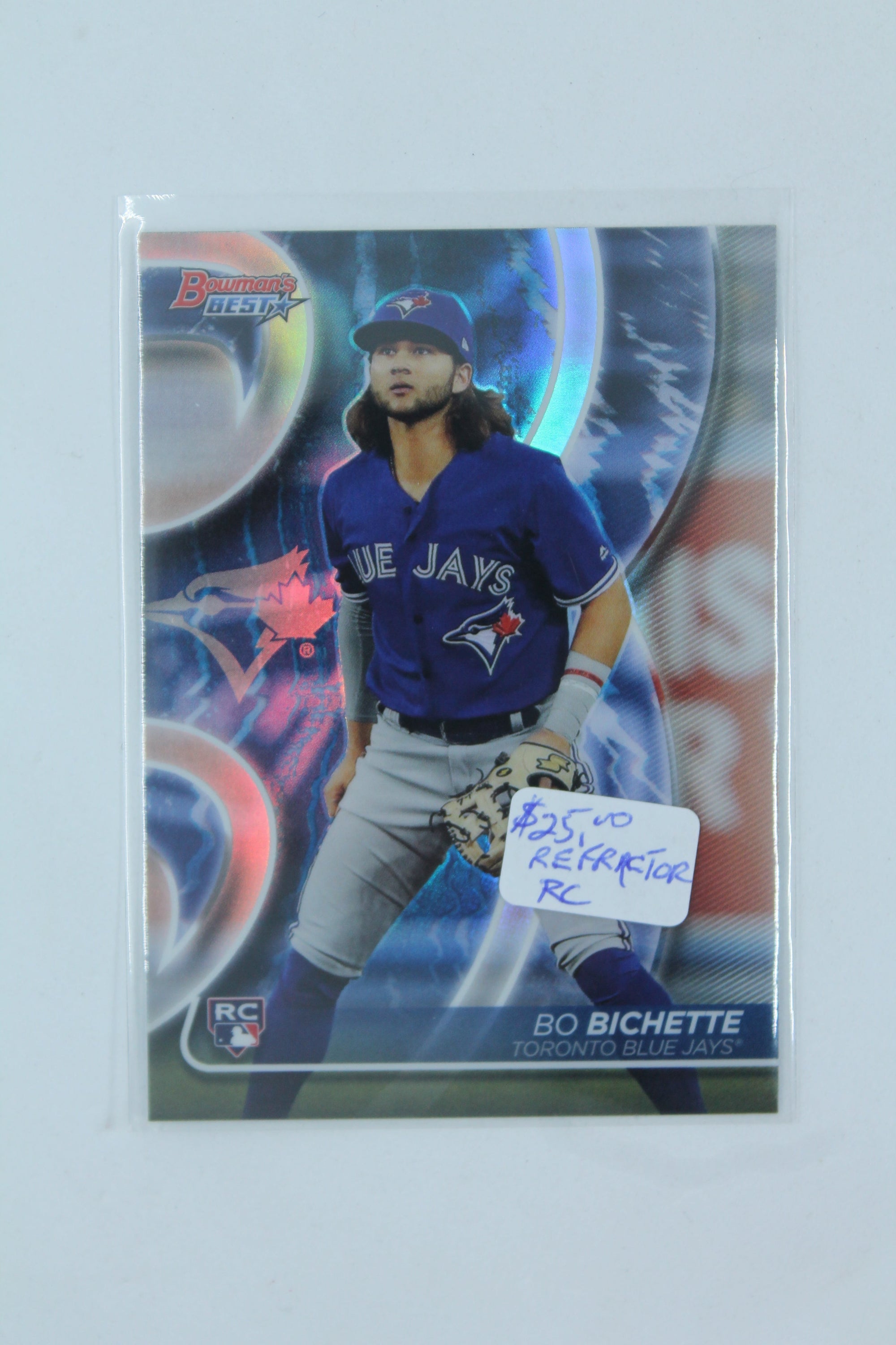 Bo Bichette 2020 Topps Bowman's Best Refractor Rookie Card