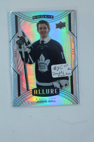 Joseph Woll 2020-21 Upper Deck Allure Double Rainbow Rookie SP Rookie Card