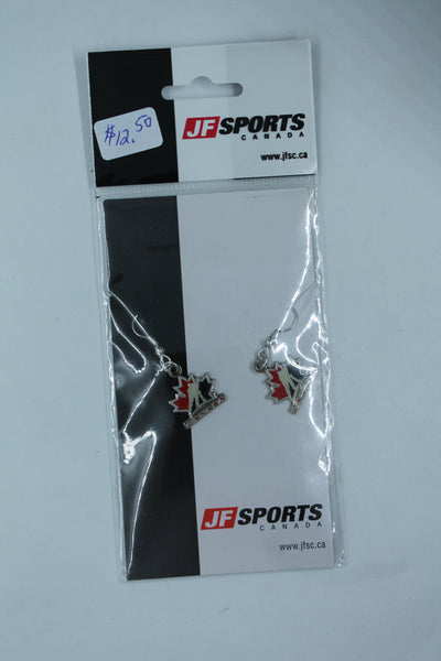 Team Canada Dangle Earrings