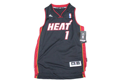NBA Miami Heat Chris Bosh #1 Adidas Swingman Youth Jersey - Medium