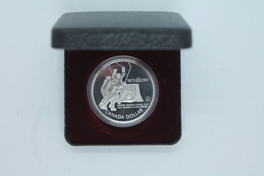 1972-1997 Hockey Silver Dollar Proof USSR Series - 34 Seconds to Eternity