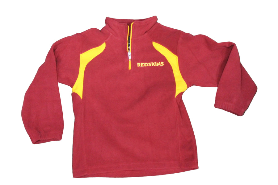 NFL - Team Apparel - Kids Washington Redskins 1/4 Zip Sweater - Size 7