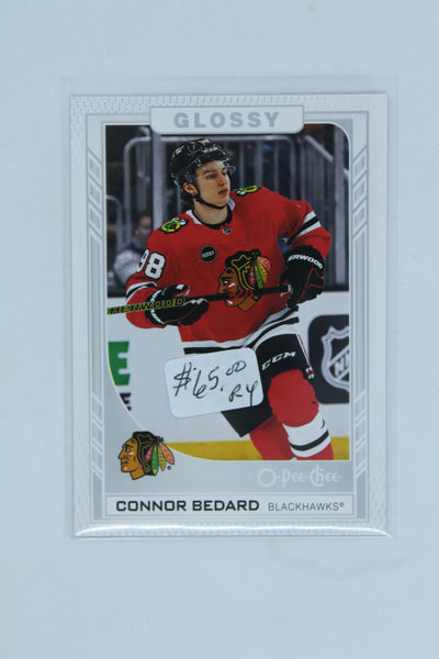 Connor Bedard Rookie Year Upper Deck Series 2 - O-Pee-Chee Glossy #R-47