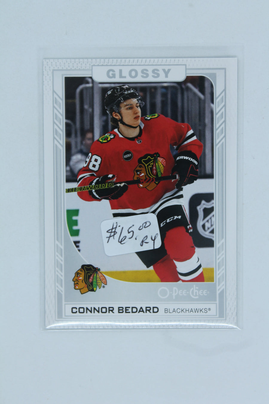 Connor Bedard Rookie Year Upper Deck Series 2 - O-Pee-Chee Glossy #R-47