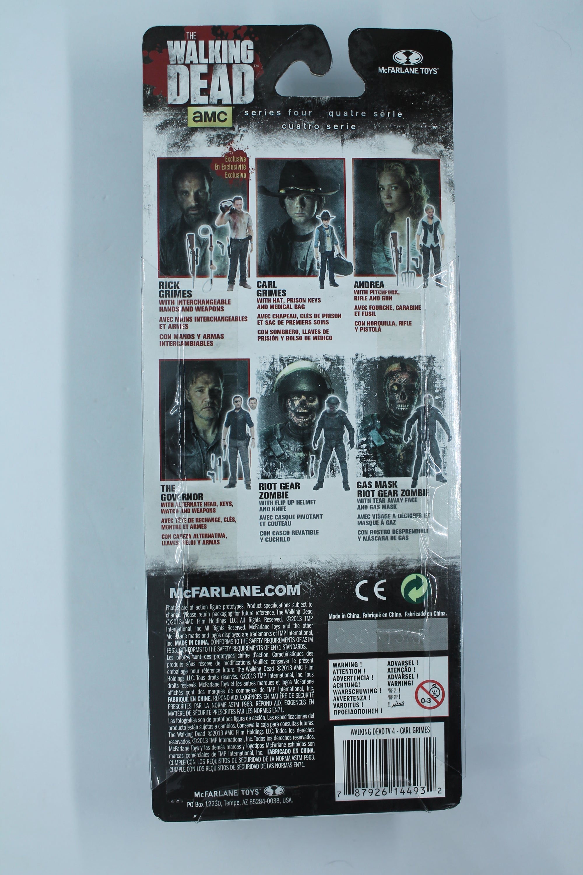 AMC The Walking Dead Carl Grimes Series 4 McFarlane