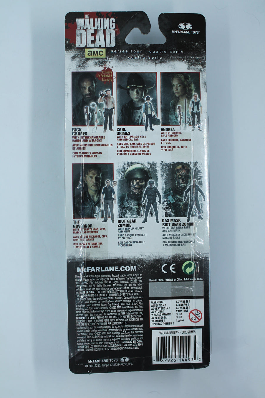 AMC The Walking Dead Carl Grimes Series 4 McFarlane