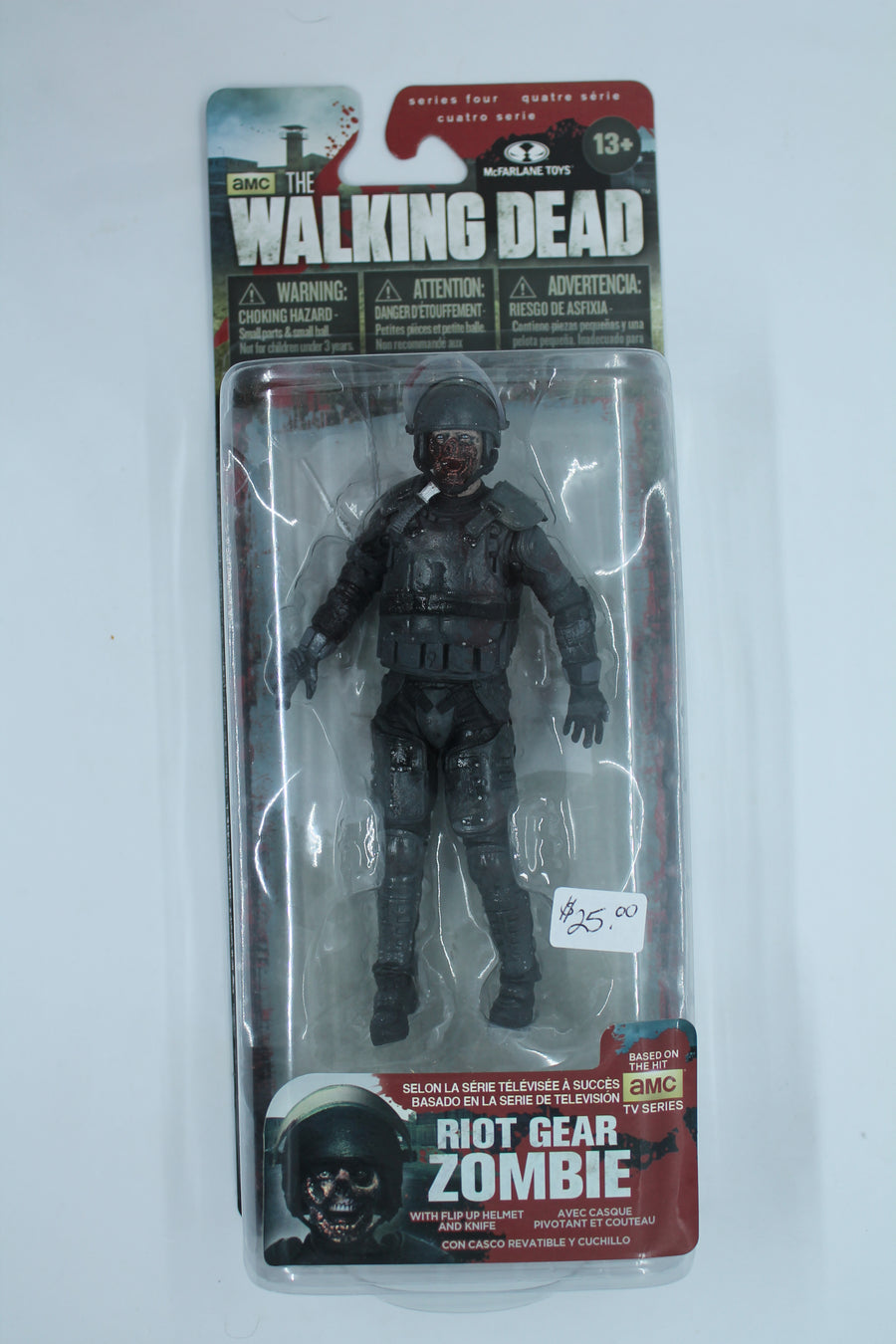 AMC Riot Gear Zombie Series 4 McFarlane - The Walking Dead