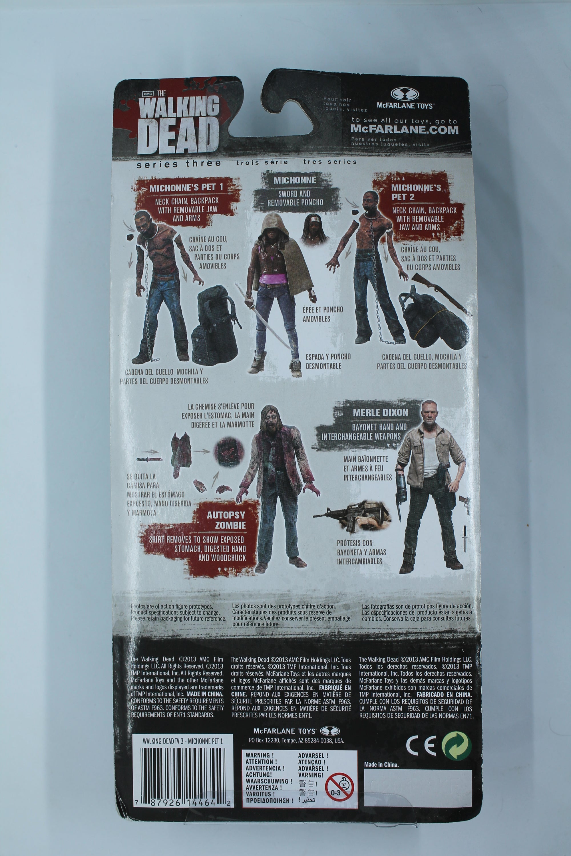 AMC Michonne's Pet 1 The Walking Dead McFarlane - TV Series 3