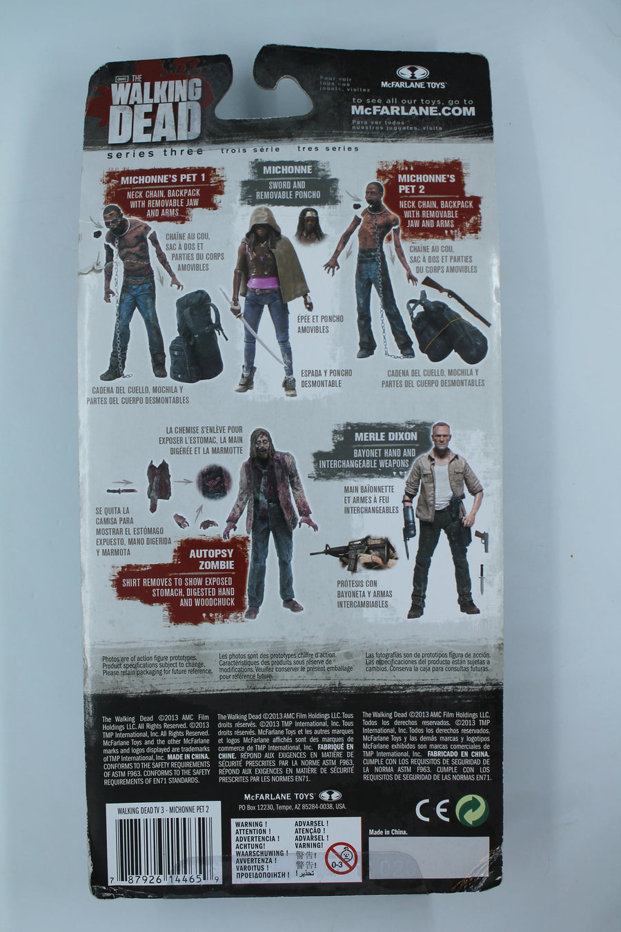 AMC Michonne's Pet 2 The Walking Dead McFarlane - TV Series 3