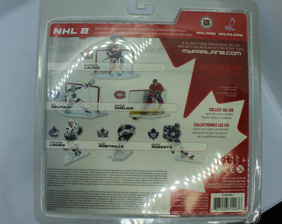 ED BELFOUR MCFARLANE - NHL SERIES 8 - TORONTO MAPLE LEAFS - White JERSEY