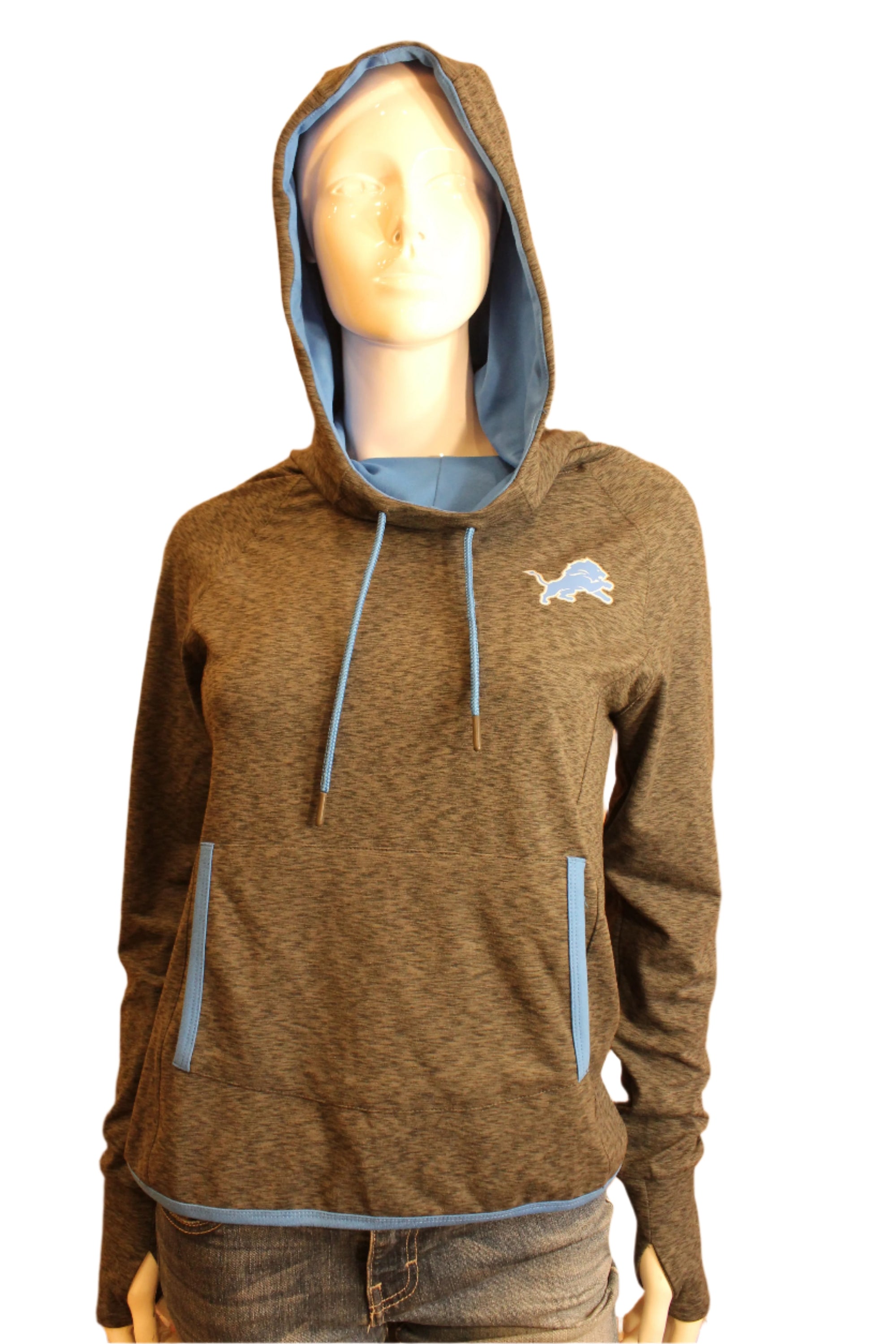 NFL Detroit Lions Womens Fanatics Lightweight Hoodie - online only