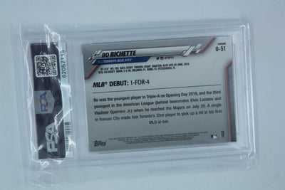 Bo Bichette 2020 Topps Chrome Update Series - Target - Rookie Card PSA Gem MT 10
