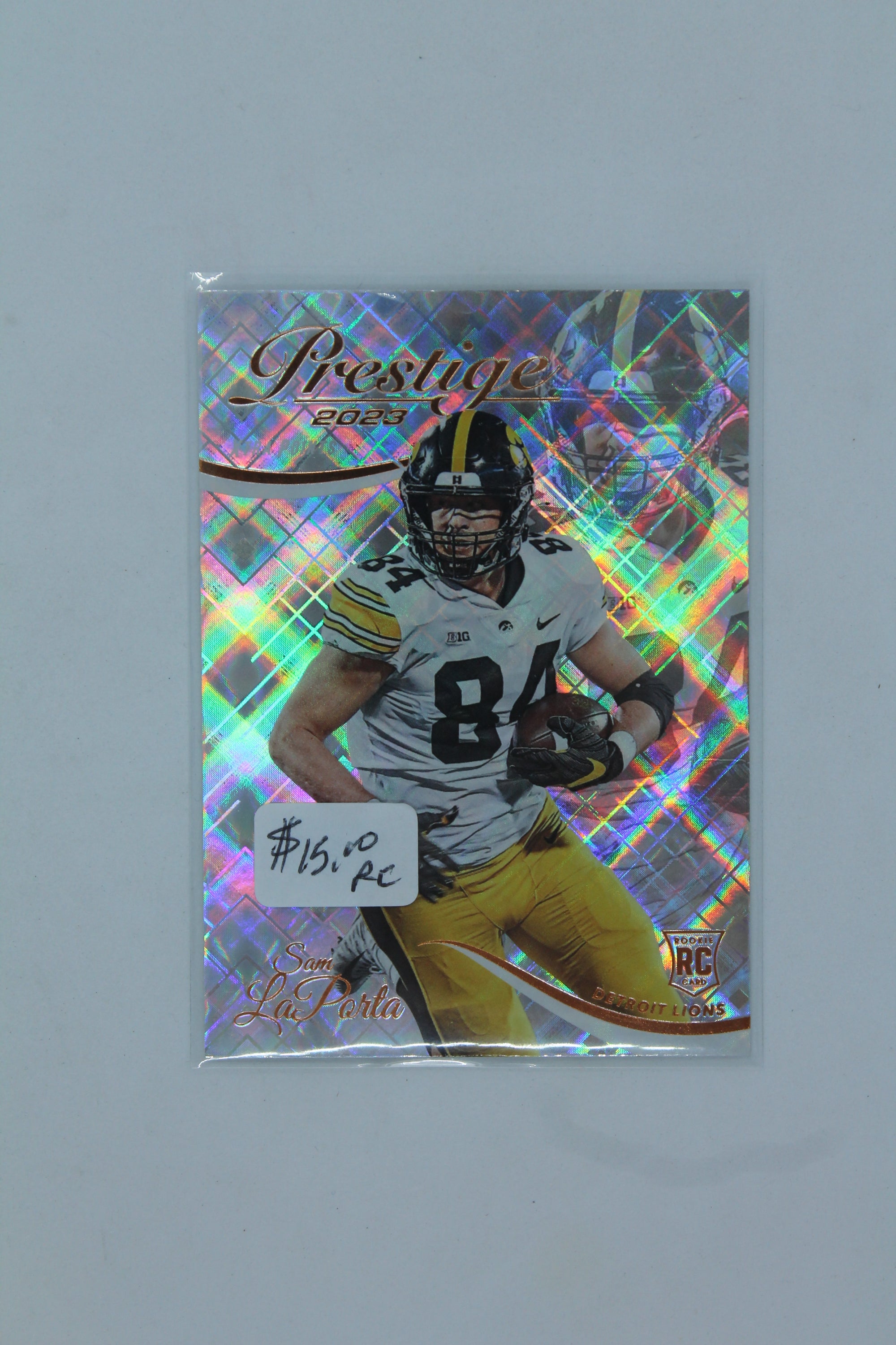 Sam LaPorta 2023 Panini Prestige Xtra Points Diamond Rookies - Rookie Card