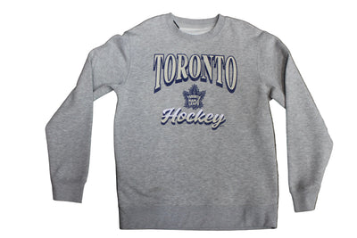 NHL Toronto Maple Leafs Men's Fanatics Heather Grey Crewneck Sweatshirt