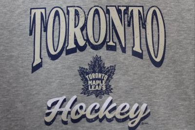 NHL Toronto Maple Leafs Men's Fanatics Heather Grey Crewneck Sweatshirt