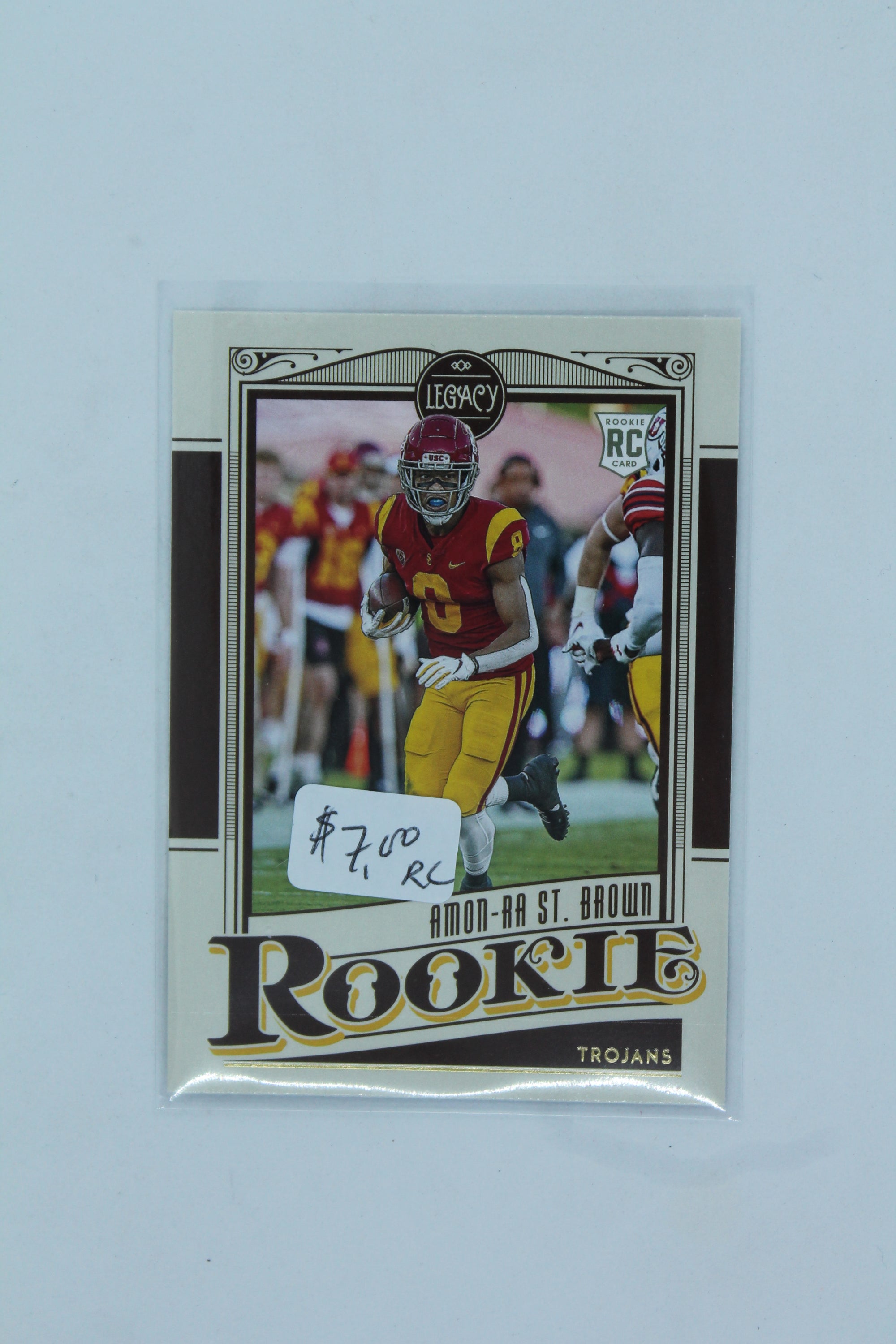Amon-Ra St. Brown 2021 Panini Legacy - Rookies Rookie Card