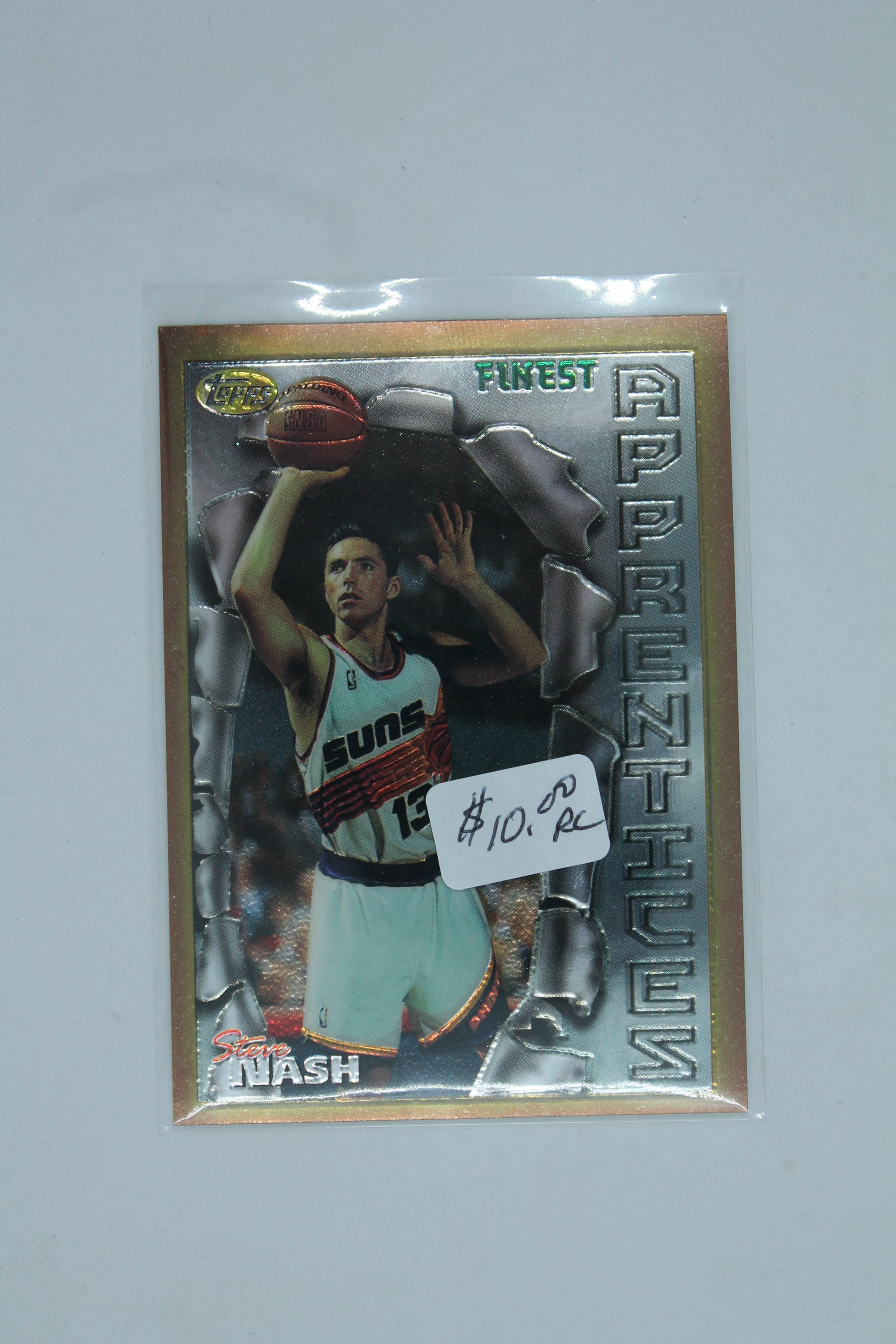 Steve Nash 1996-97 Topps Finest Rookie Card