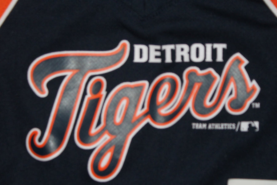 MLB Detroit Tigers Infant Majestic V-Neck Jersey