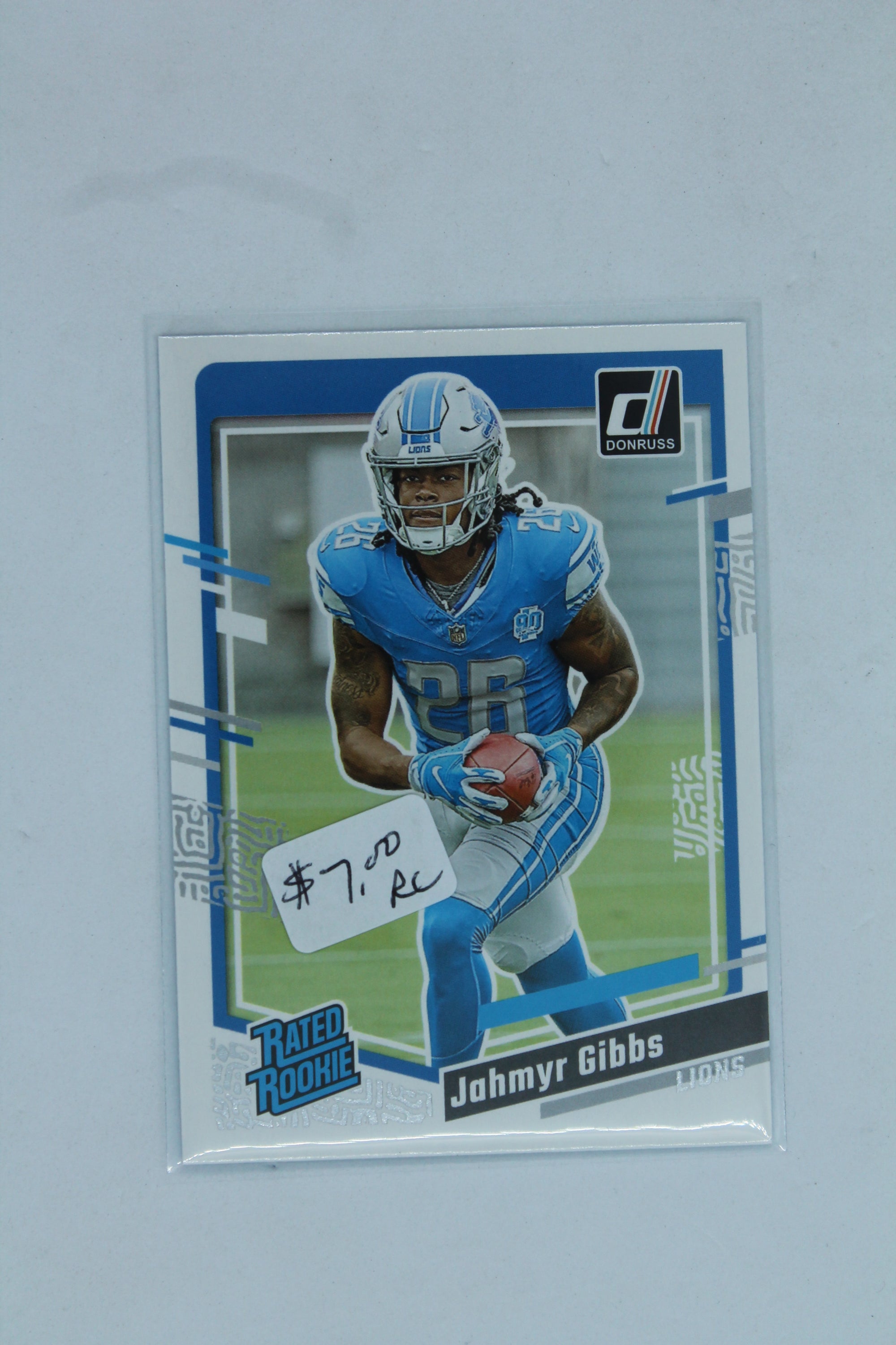 Jahmyr Gibbs 2023 Panini Donruss Rated Rookie - Rookie Card