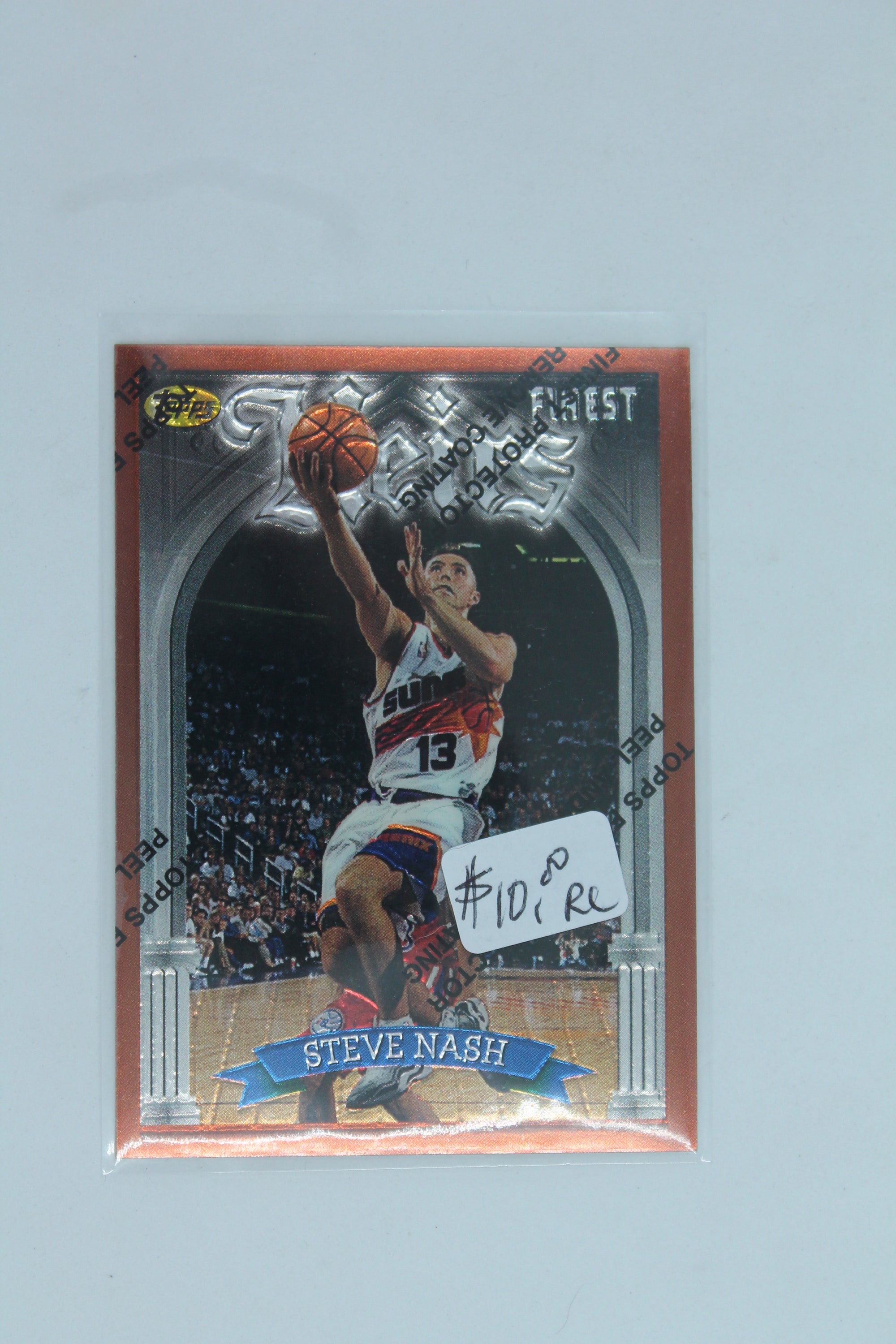 Steve Nash 1996-97 Topps Finest Rookie Card