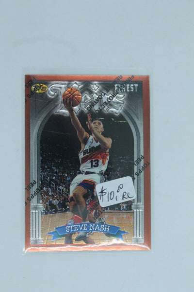 Steve Nash 1996-97 Topps Finest Rookie Card