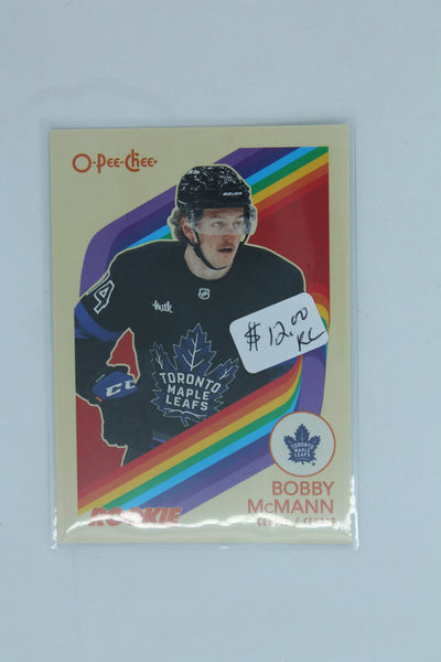 Bobby McMann 2023-24 O-Pee-Chee Retro Marquee Rookie Rookie Card
