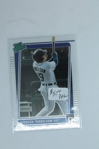 Spencer Torkelson  2021  Panini Donruss Optic Rated Prospects PRC