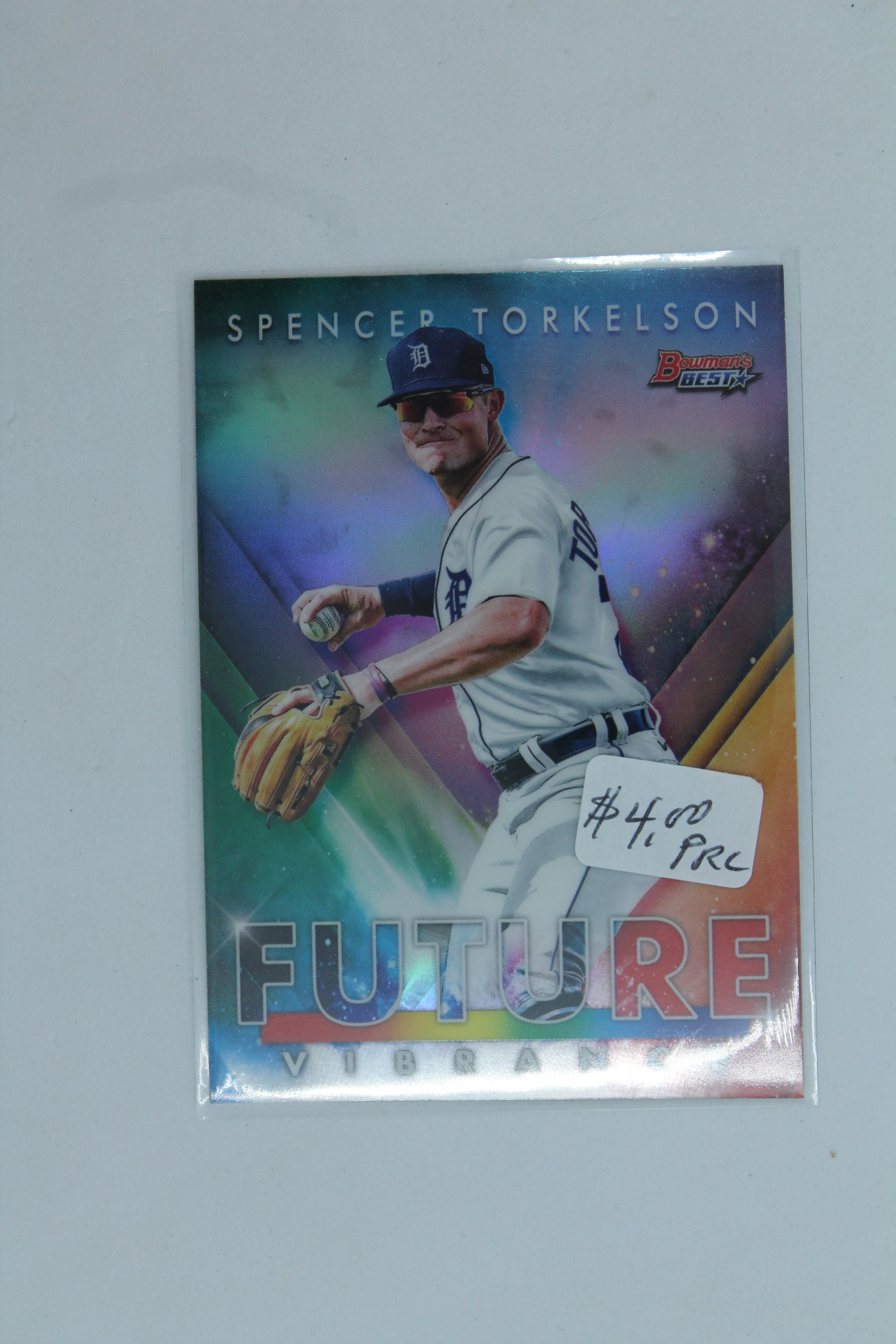 Spencer Torkelson  2021 Bowman's Best Future Vibrance PRC