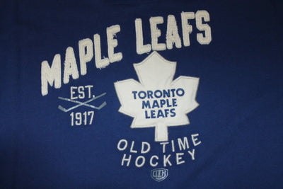 NHL Toronto Maple Leafs Men's Old Time Hockey Golf Shirt