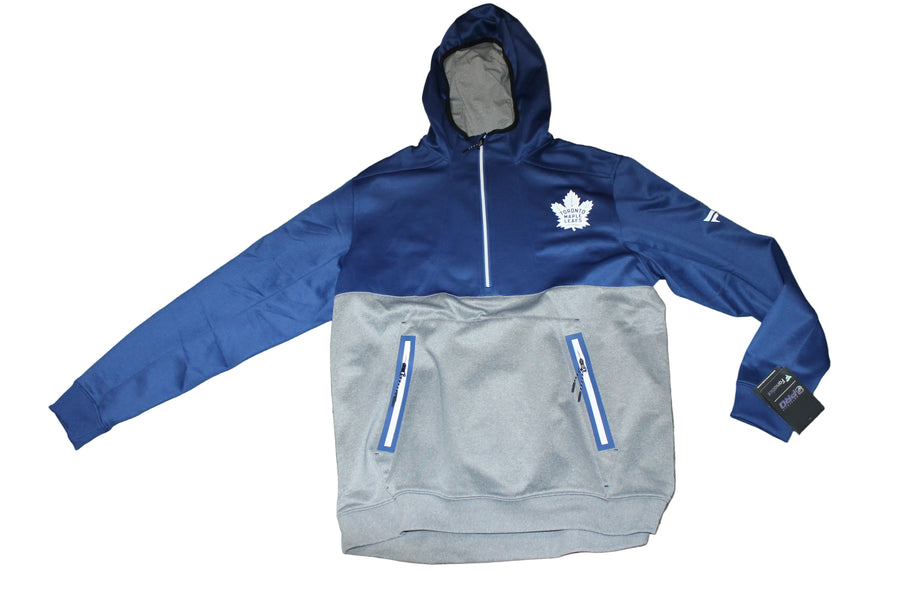 NHL Toronto Maple Leafs Men's Fanatics Authentic Pro 1/4 Zip Hoodie - XLarge