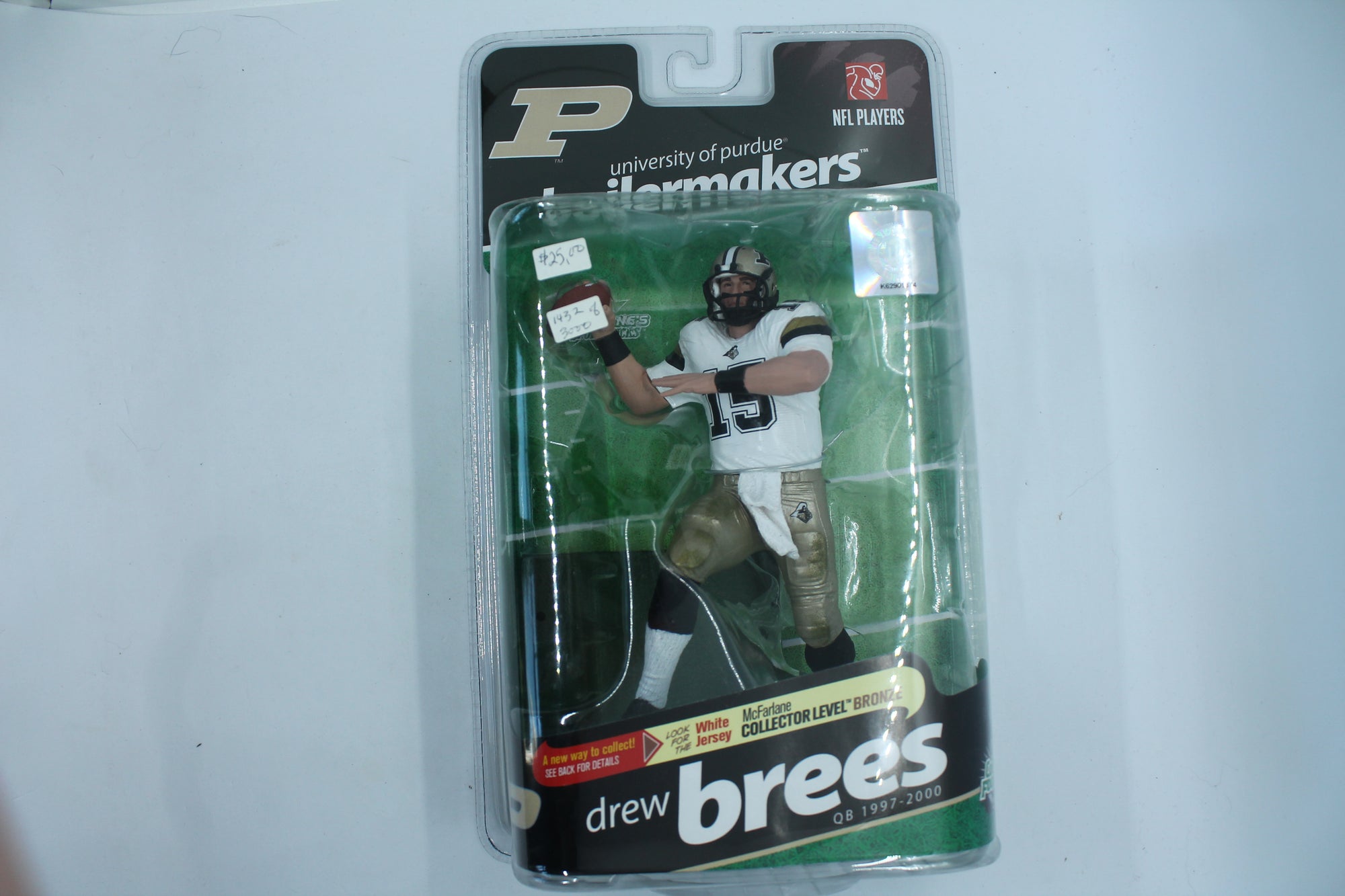 Drew Brees  Purdue Boilermakers Bronze McFarlane - College Series 2 Figure (2010)