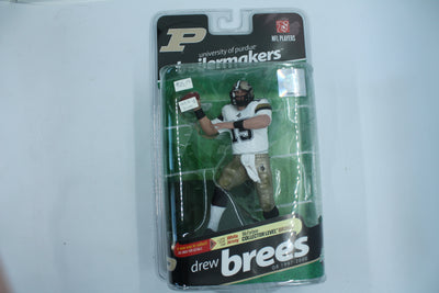 Drew Brees  Purdue Boilermakers Bronze McFarlane - College Series 2 Figure (2010)
