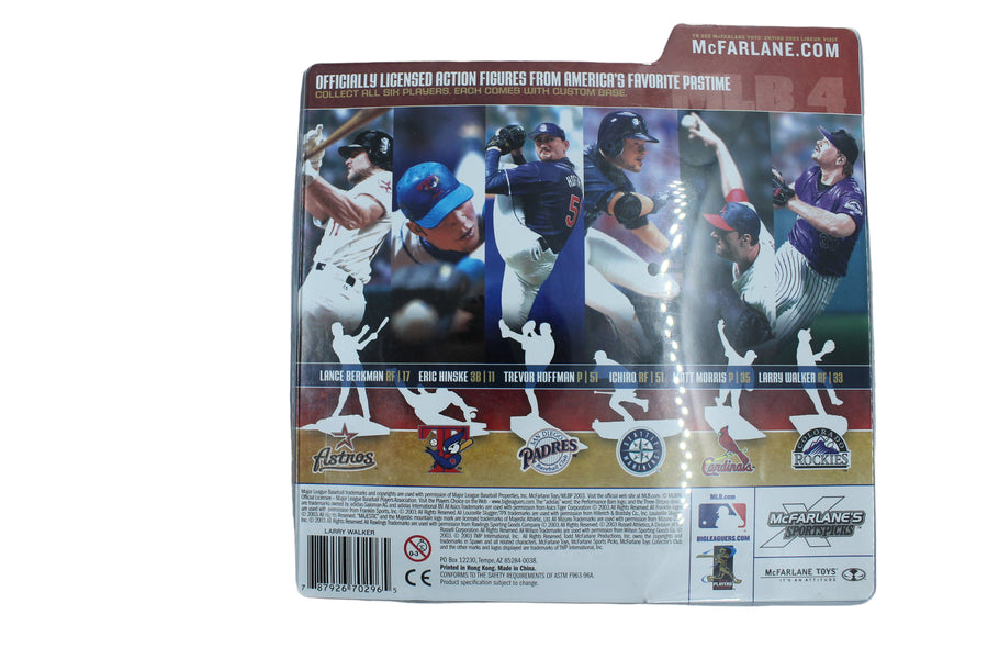Larry Walker McFarlane MLB Series 4 - Colorado Rockies