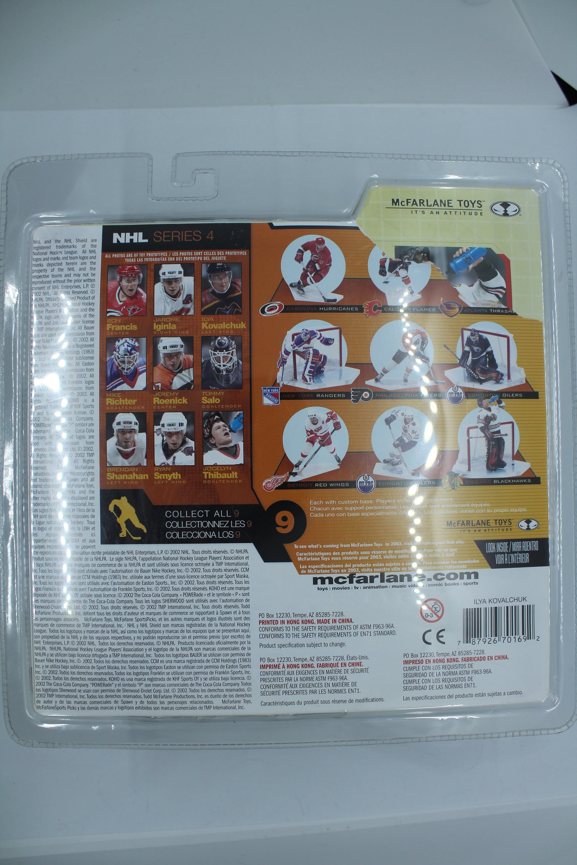 Ilya Kovalchuk McFarlane Series 4 - Atlanta Thrashers (2002)