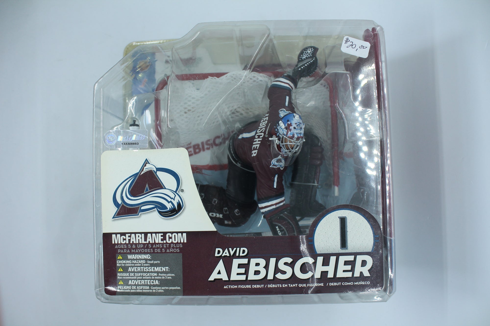 David Aebischer Series 10 McFarlane 2005 - Colorado Avalanche