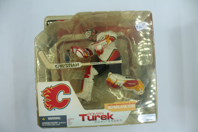 Roman Turek NHL Sportspicks Series 3 (Calgary Flames) White Jersey