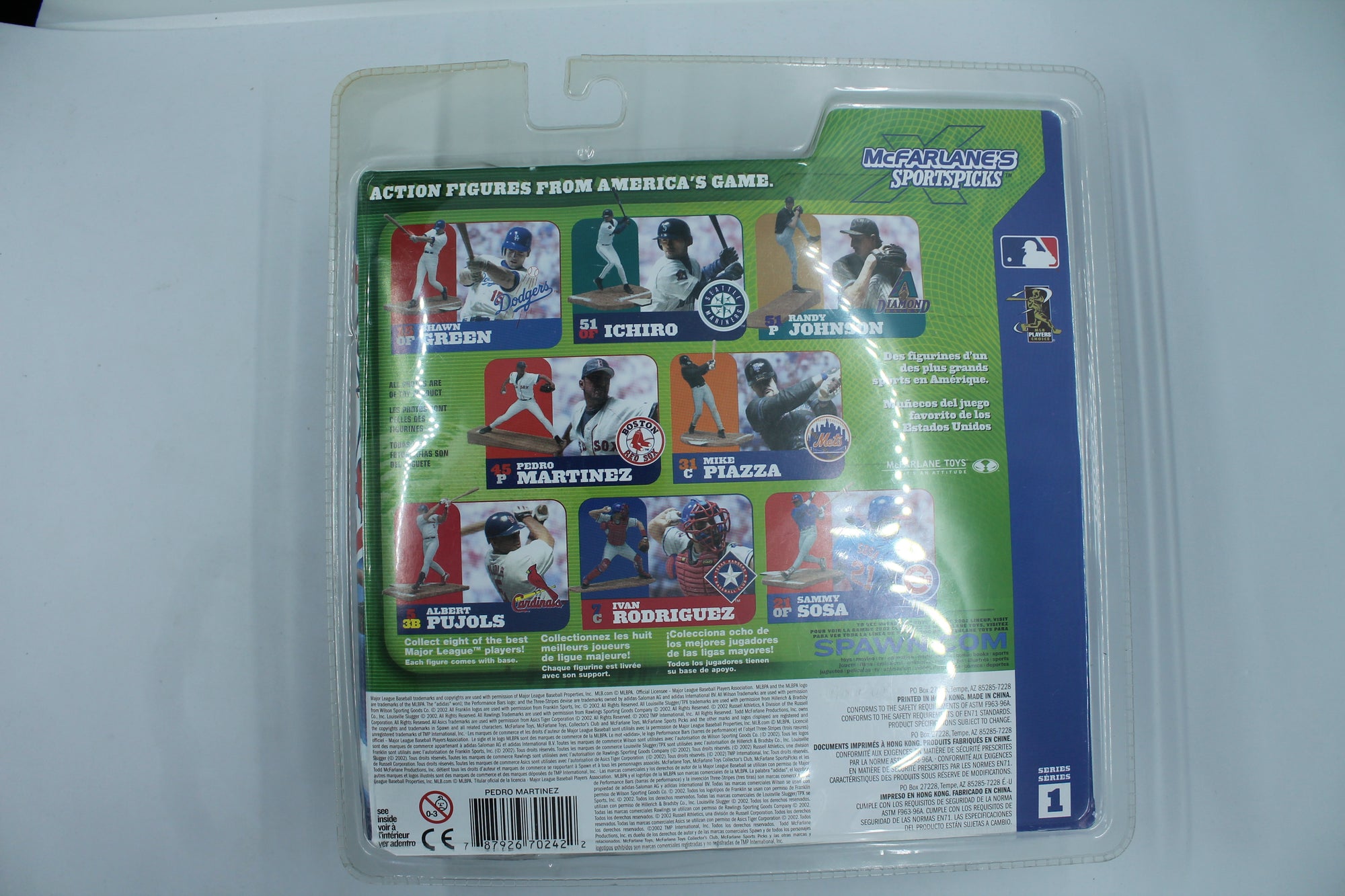 Pedro Martinez 2002 McFarlane Toys NHL Sport Picks Series 1 Action Figure