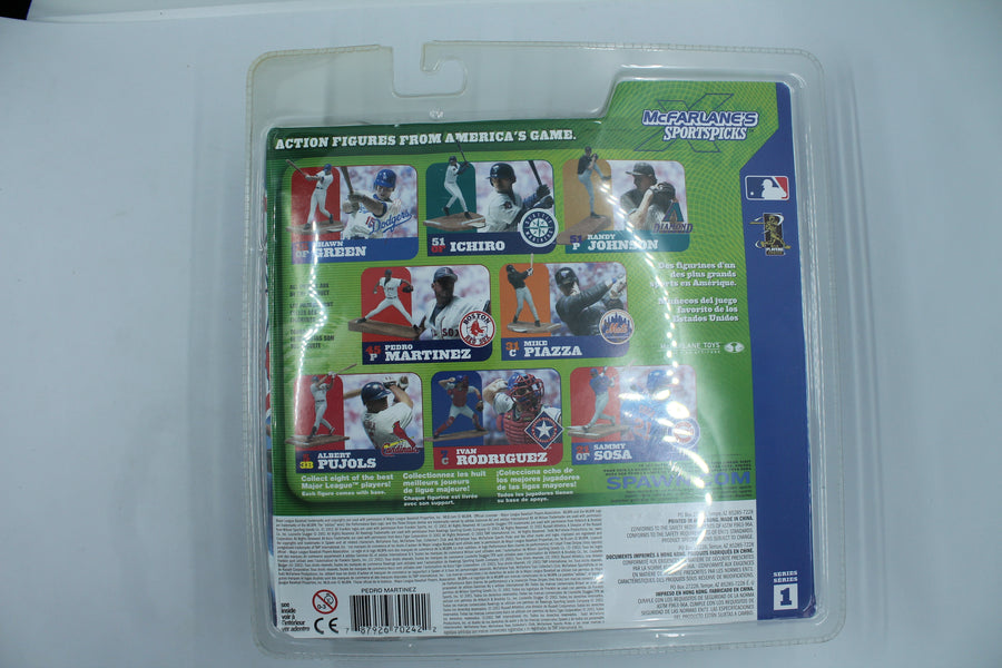Pedro Martinez 2002 McFarlane Toys NHL Sport Picks Series 1 Action Figure